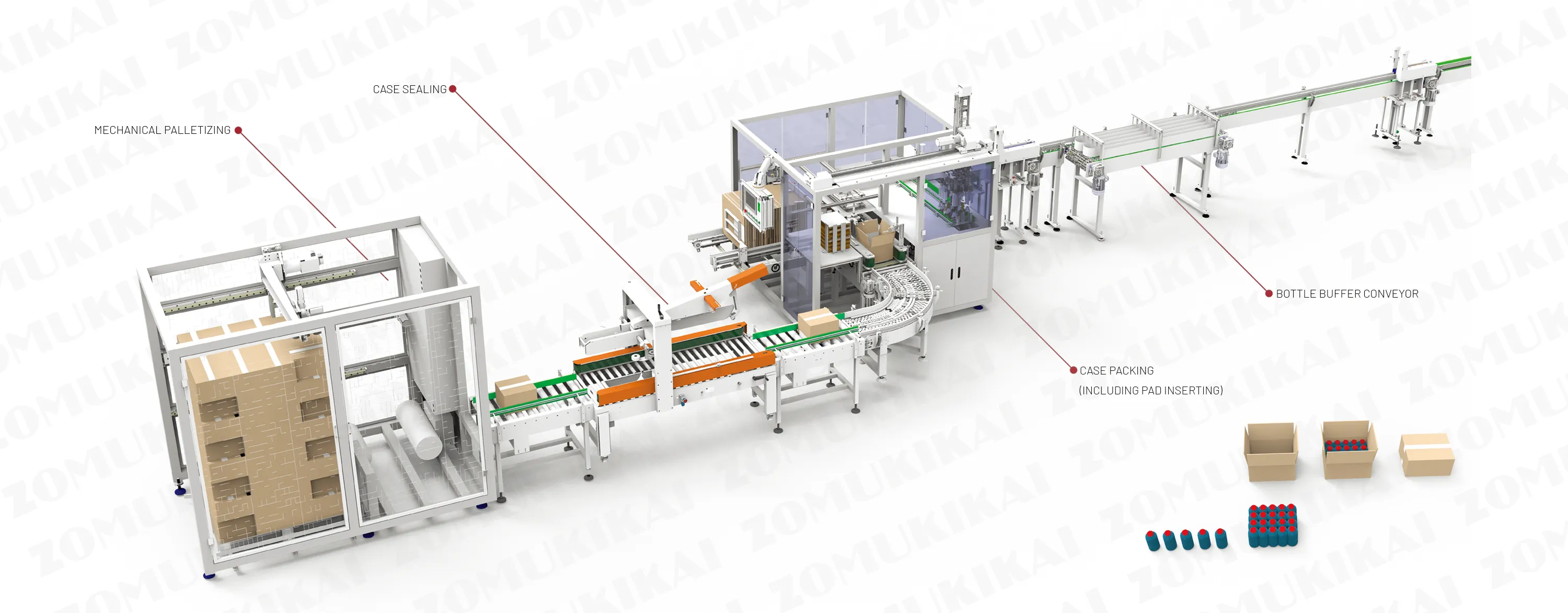 VFFS machine optimizing packaging efficiency