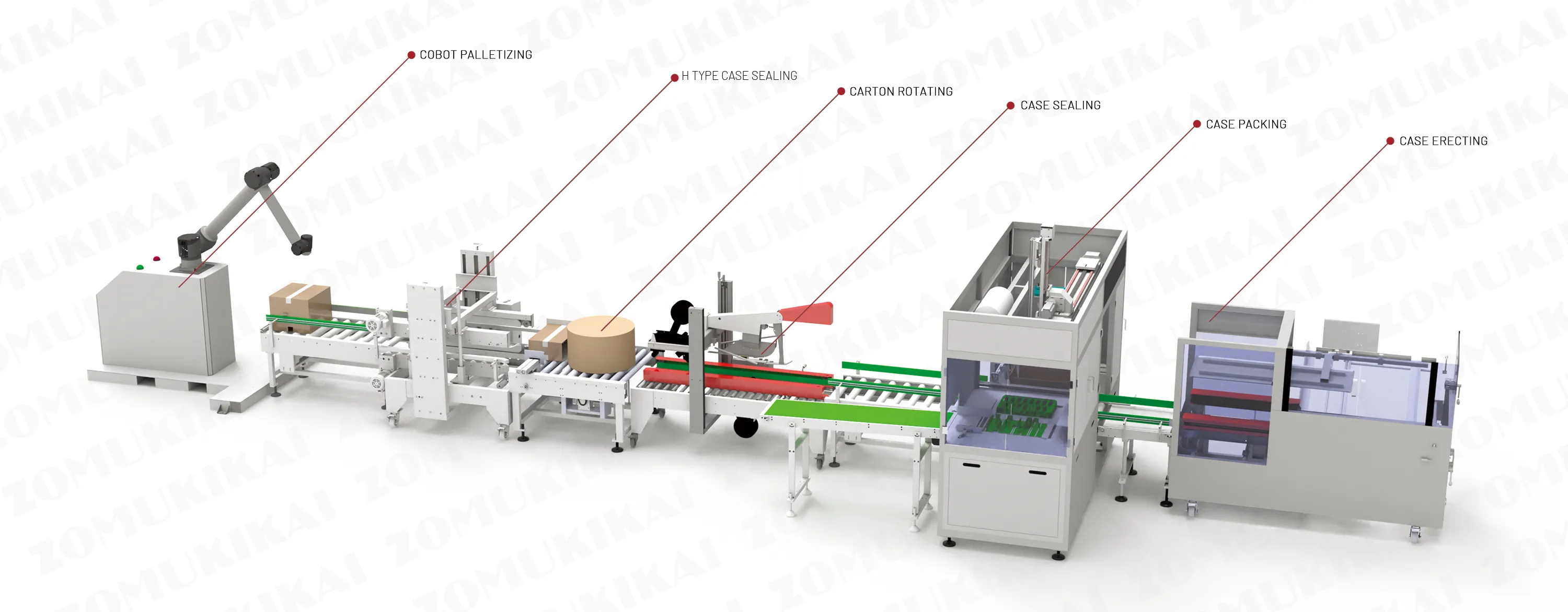VFFS machine optimizing packaging efficiency
